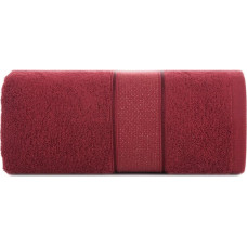 Liānas dvielis 70x140 bordo ar spīdīgu diegu 500 g/m2