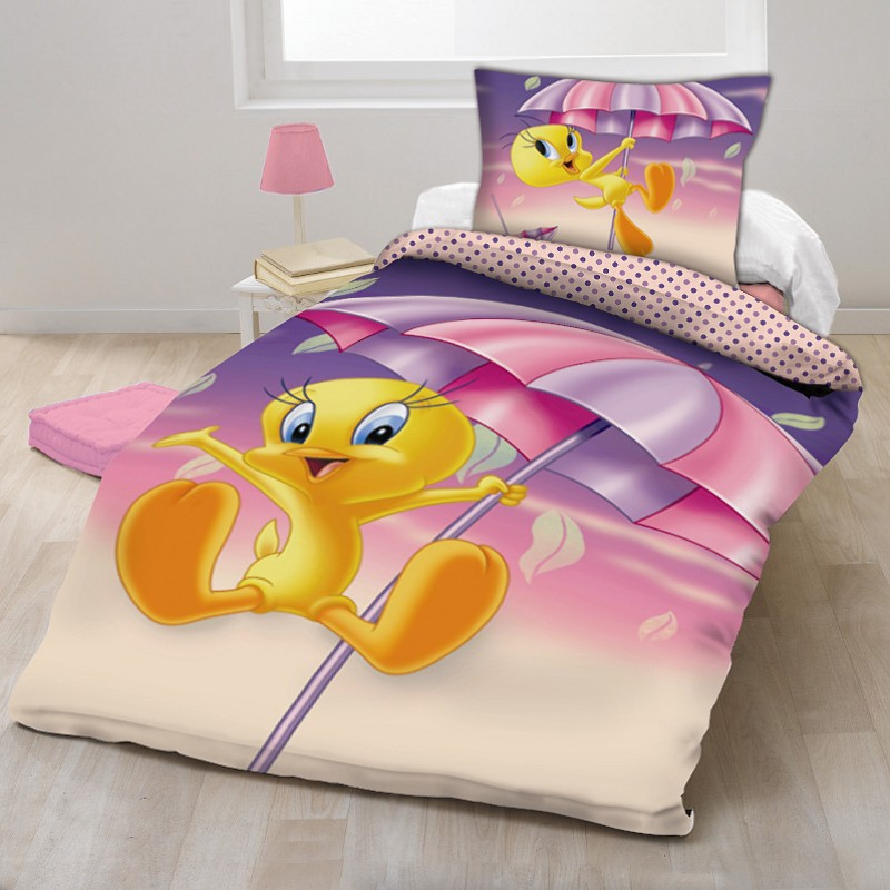 Tweety gultasveļa 140x200 Lietussargs 1946.g
