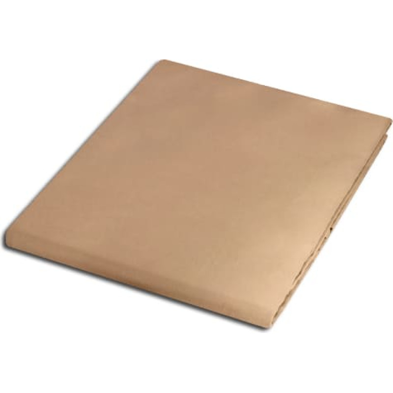 Satīna palags 160x220 bēšs 018