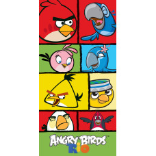 Dvielis 70x140 C Angry Birds Rio 4124