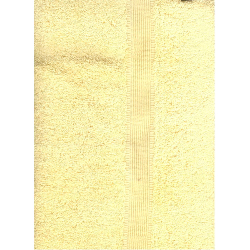 Nefretete Ēģiptes kokvilnas dvielis 70x130 Dzeltens P019 700g Biezs