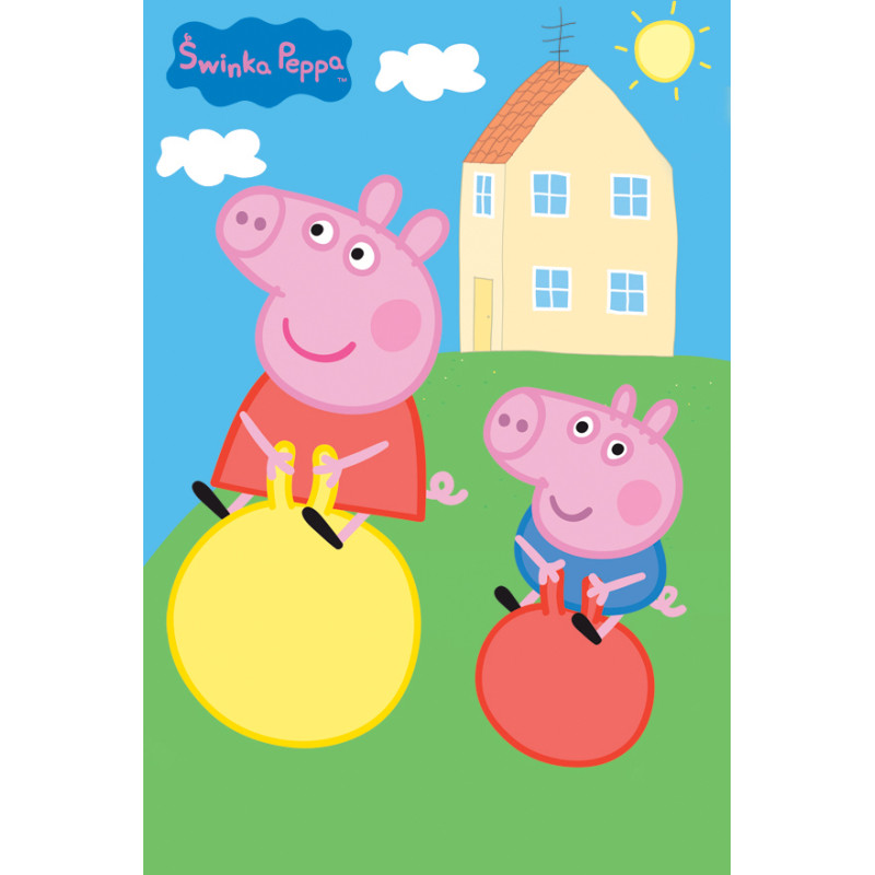 Peppa Pig dvielis 40x60 PP0001 9321