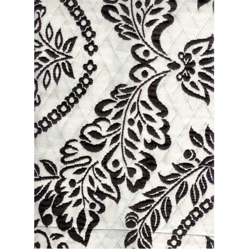 Dekoratīvā spilvendrāna 45x70 01 Balta + melna Zema cena