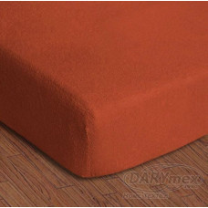 Frotē spilvendrāna 40x40 028, ķieģeļu sarkana, vienkrāsaina