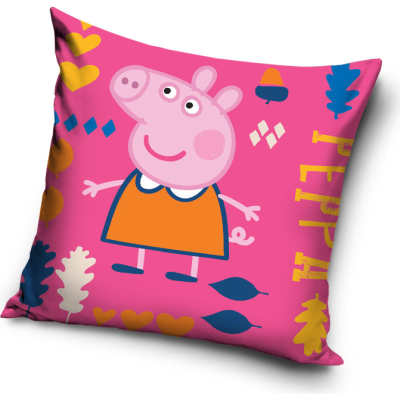 Kokvilnas spilvendrāna 40x40 Peppa Pig PP8006 0911 Peppa Pig