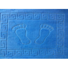 Mikrošķiedras vannas istabas paklājs 50x70 111 Blue