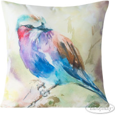 Dekoratīvā spilvendrāna 40x40 Bird 5 Bird Pastels