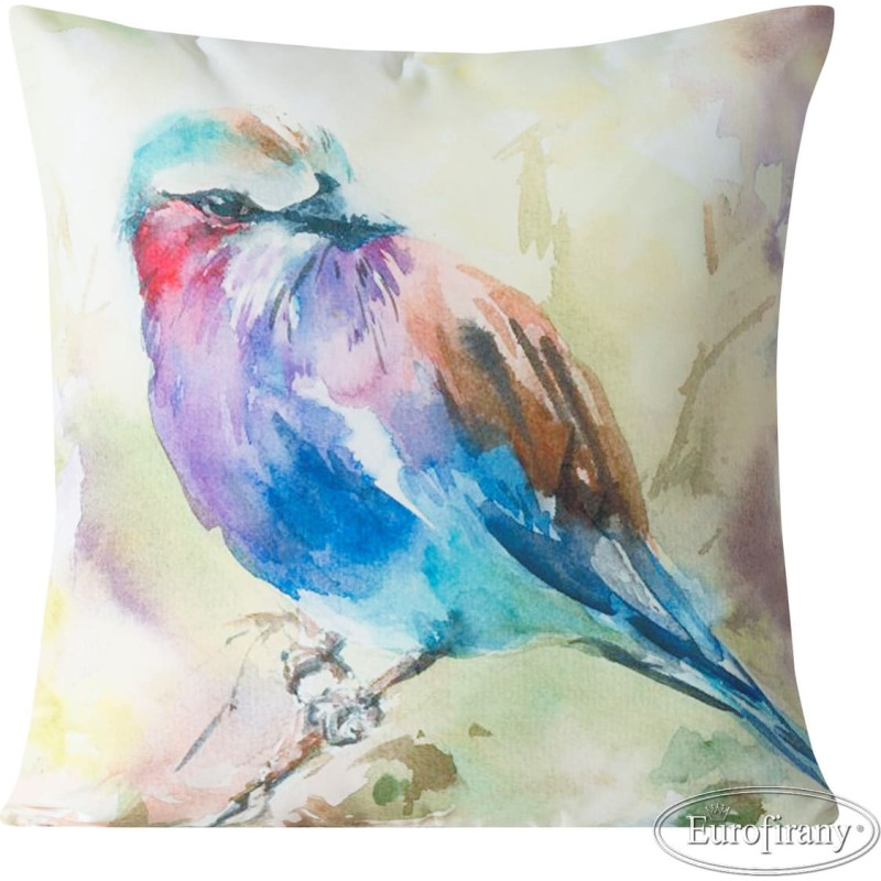 Dekoratīvā spilvendrāna 40x40 Bird 5 Bird Pastels