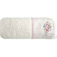 Erin dvielis 50x90 01 krēma apmale 500 g/m2 frotē