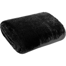 Mikrošķiedras segas gultas pārklājs 150x200 Montana melns