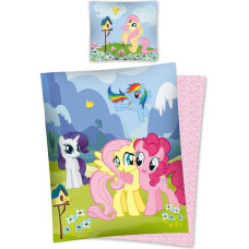 Kokvilnas gultasveļa 140x200 Poniji kalnos My Little MLP 30 2578