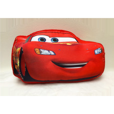 Mašīnas formas spilvens Cars 8805 Lightning McQueen mīkstā rotaļlieta