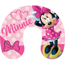 Mini Minnie Mouse kruasānu ceļojumu spilvens