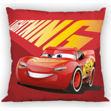 Kokvilnas spilvendrāna 40x40 Cars Cars 5505 Lightning McQueen sarkana bērniem