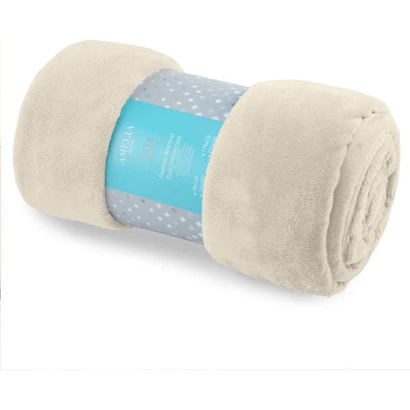 Decoking Mikro&scaron;ķiedras sega atzveltnes krēslam 70x150 Tyler Beige, vienkrāsains bē&scaron;s