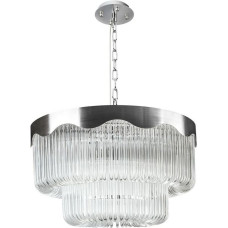 Anika piekarināmā lampa ar stikla kristāla elementiem 60x55 cm moderna stila klasisks glamūrs viesistabas guļamistabai