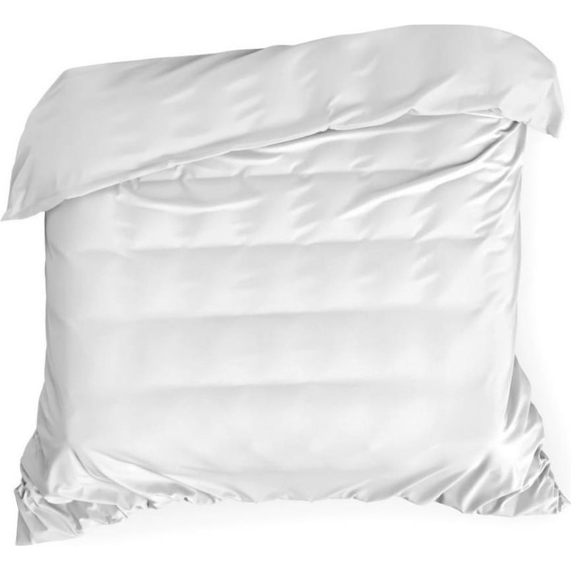 Kokvilnas segas pārvalks 220x200 Nova C, balts