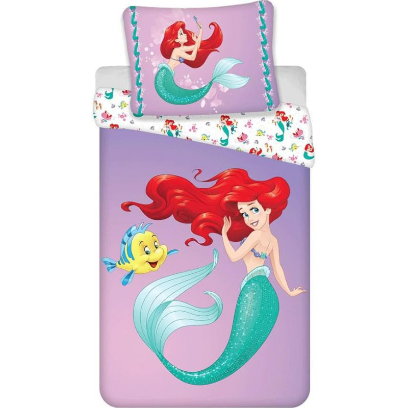 Kokvilnas gultas veļa 140x200 Ariel zem ūdens 0356 spilvendrāna 70x90