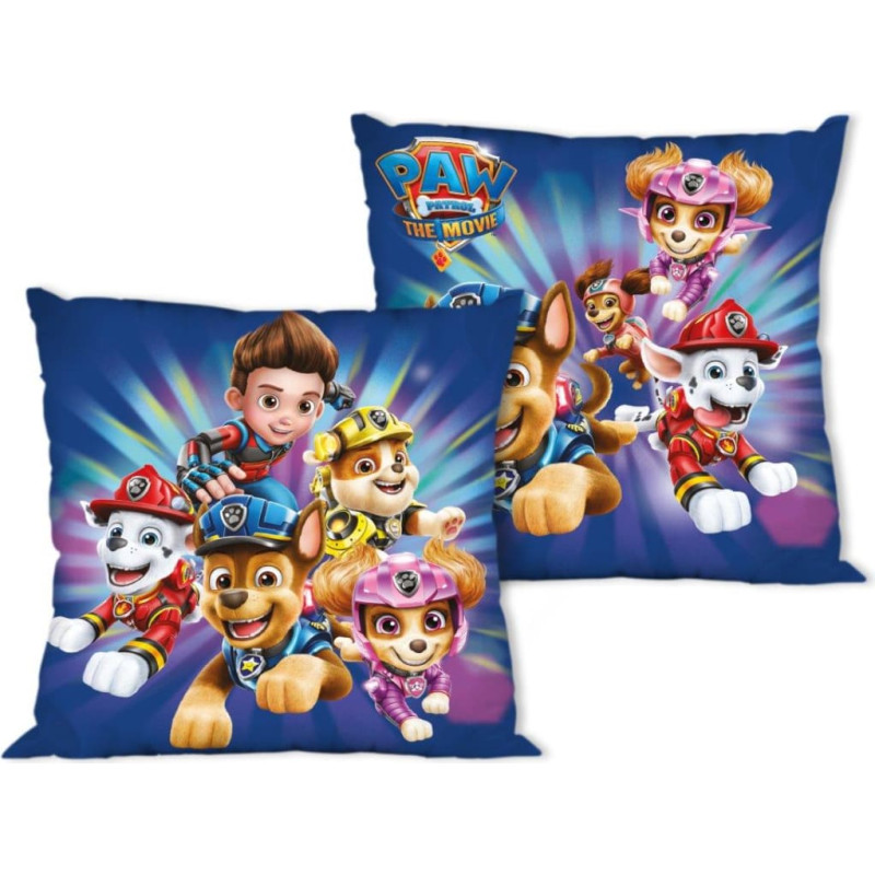 Bērnu Paw Patrol divpusēja kokvilnas spilvendrāna 40x40 2294