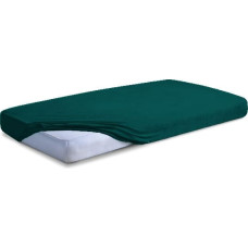 Frotē palags ar elastīgo joslu 220x200 pudele zaļa 34 Premium