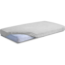 Frotē palags ar gumiju 180x200, pelēks 42 Classic