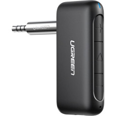 Ugreen Audio skaņas uztvērējs auto Bluetooth 5.0 AUX mini ligzda melns