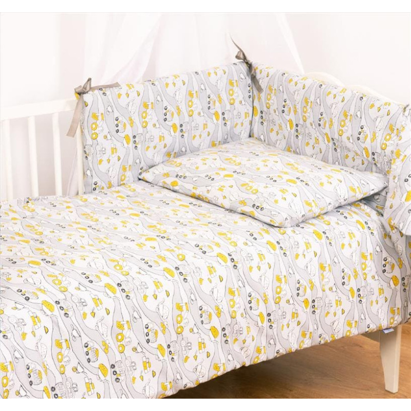 Gultas veļa 100x135 Moderni transportlīdzekļi ar aizsargu