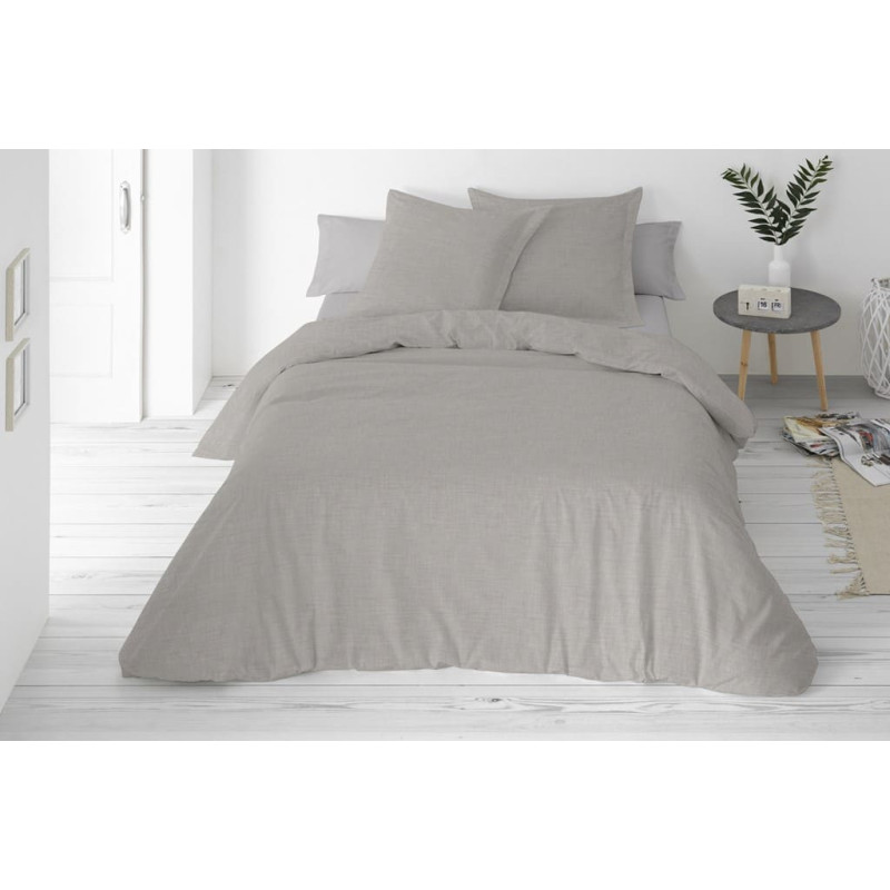Lina gultasveļa 160x200 Lina gaiši pelēka kastē