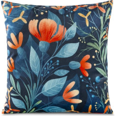 Dekoratīvā spilvendrāna 45x45 Velvet 93 zils sarkans