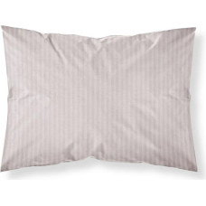 Damaskas spilvendrāna 70x80, pūderrozā, vienkrāsainas svītras 1 cm Pure