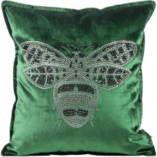 ROYAL 2 spilvendrāna 45X45 CM TUMŠI ZAĻA