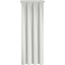 Gatavs aizkars Rossi 135x270 balts uz lentes