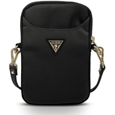 Guess bag GUPBNTMLBK black Nylon Triangle Logo