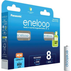 Panasonic Eneloop AAA 800 mAh rechargeable - 8 pcs