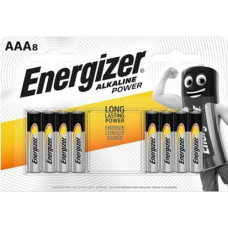 Energizer LR03-8BB Alkaline Power AAA (LR03) BLISTERA IEPAKOJUMĀ 8GB.