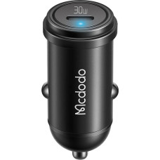 Mcdodo CC-7491 car charger, 1x USB-C, 30W (black)