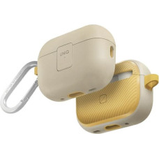 UNIQ etui Clyde Lock Case AirPods Pro 2 (2022|2023) beżowo-żółty|ivory-canary yellow