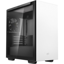 Deepcool MACUBE 110 WH White  ATX  4  USB3.0x2; Audiox1  ABS+SPCC+Tempered Glass  1 times 120mm DC fan