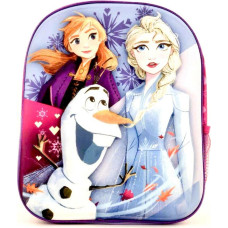 3D bērnudārza mugursoma Frozen 3 Anna Elsa rozā P24