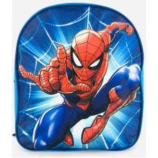Spiderman 5 zili sarkana viena nodalījuma bērnudārza mugursoma P24