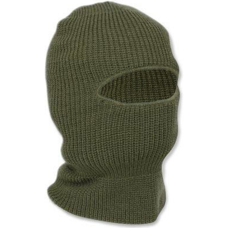 Mil-Tec - Ziemas balaklava - 1 bedre - OD Green - 12111001