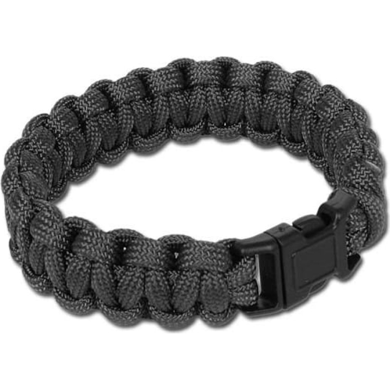 Mil-Tec - Izdzīvošanas rokassprādze - Melna - 16370102 (L)