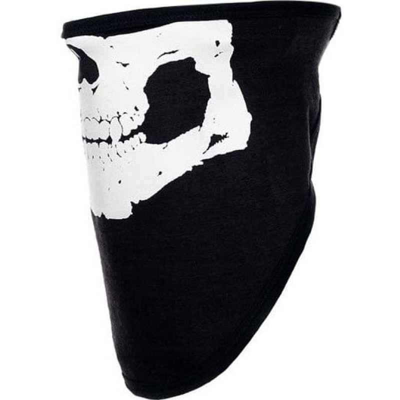 101 Inc. - Biker Mask Long ar galvaskausa apdruku - Melns - 219317