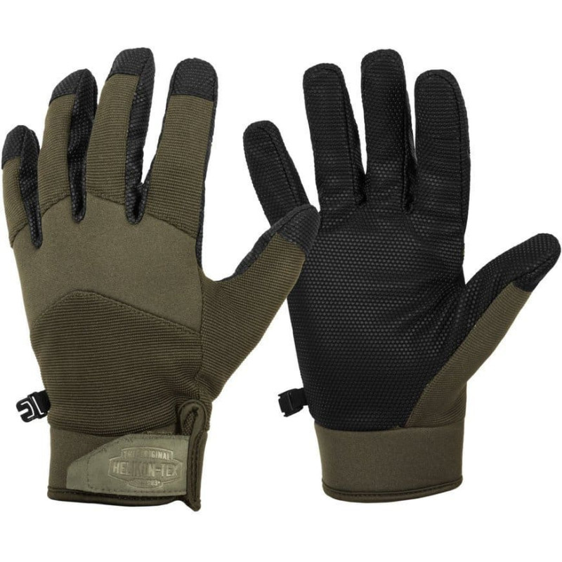 Helikon - Impact Duty Winter Mk2 Tactical izolēti cimdi - melni/zaļi - RK-ID2-NE-0201B (XL)