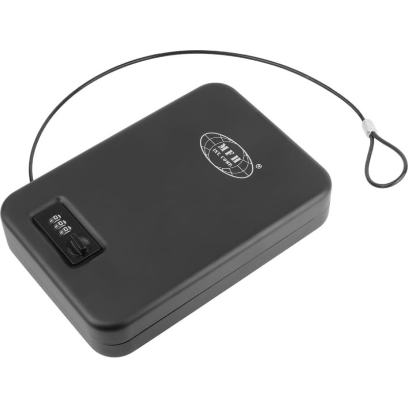 MFH - Metāla dro&scaron;ības futrālis ar kombinēto slēdzeni - 27171