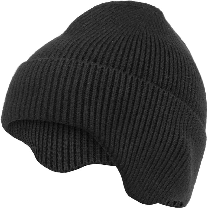 Fostex - Ziemas cepure ar austiņām - melna - 214145