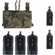 Templars Gear - Priek&scaron;ējais panelis Freemason moduļu priek&scaron;ējais panelis - PL Woodland - TG-CPC-MFP-WZ93