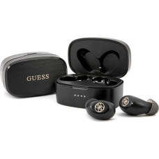 Guess Bluetooth earphones TWS GUTWSJL4GBK black 4G