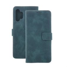 Smart Velvet case for Samsung Galaxy S24 dark green