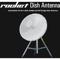 Ubiquiti RD-3G26 | Virziena antena | RocketDish, 3GHz, 26dBi